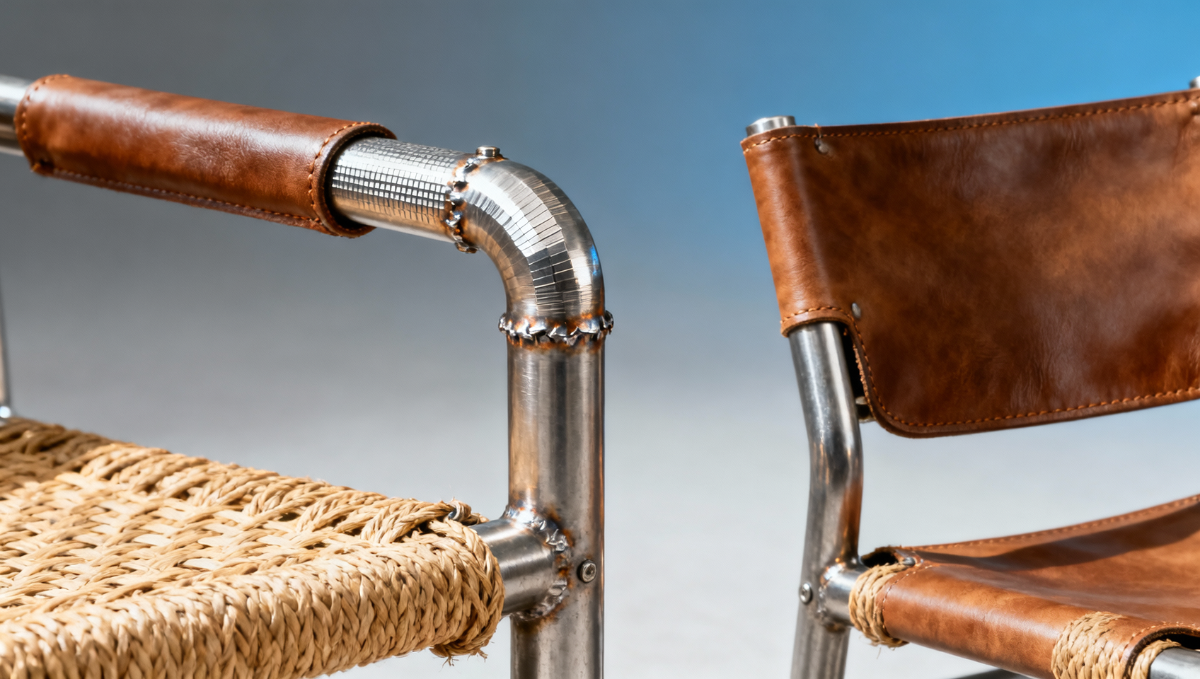 Industrial style cafe furniture weld joints: what visible grain patterns reveal about structural integrity