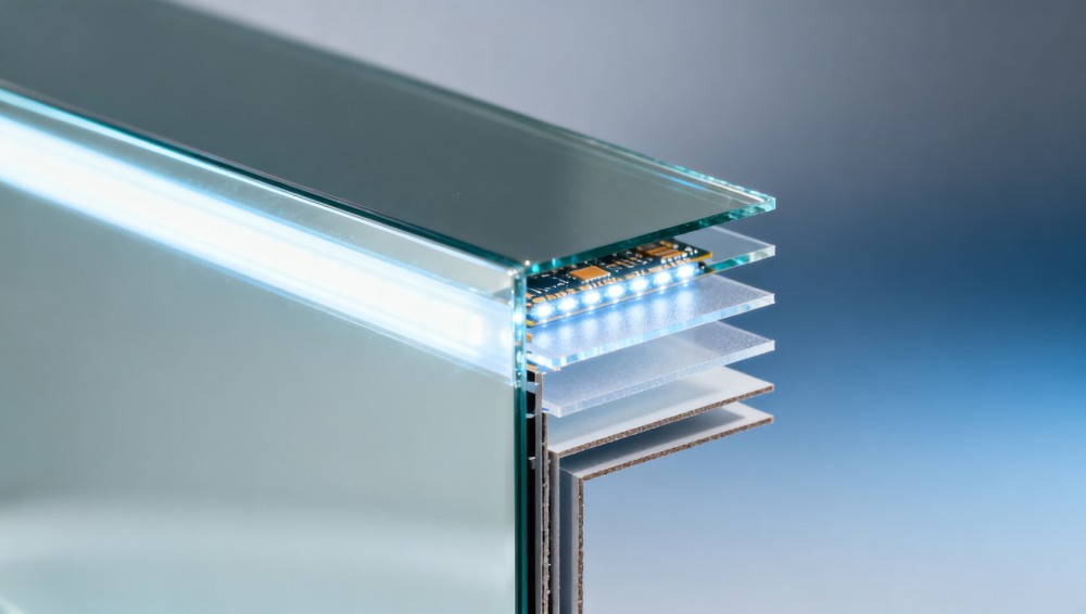 Frameless LED bathroom mirrors: What happens to brightness uniformity after 3 years? Frameless LED bathroom mirrors: What happens to brightness uniformity after 3 years?