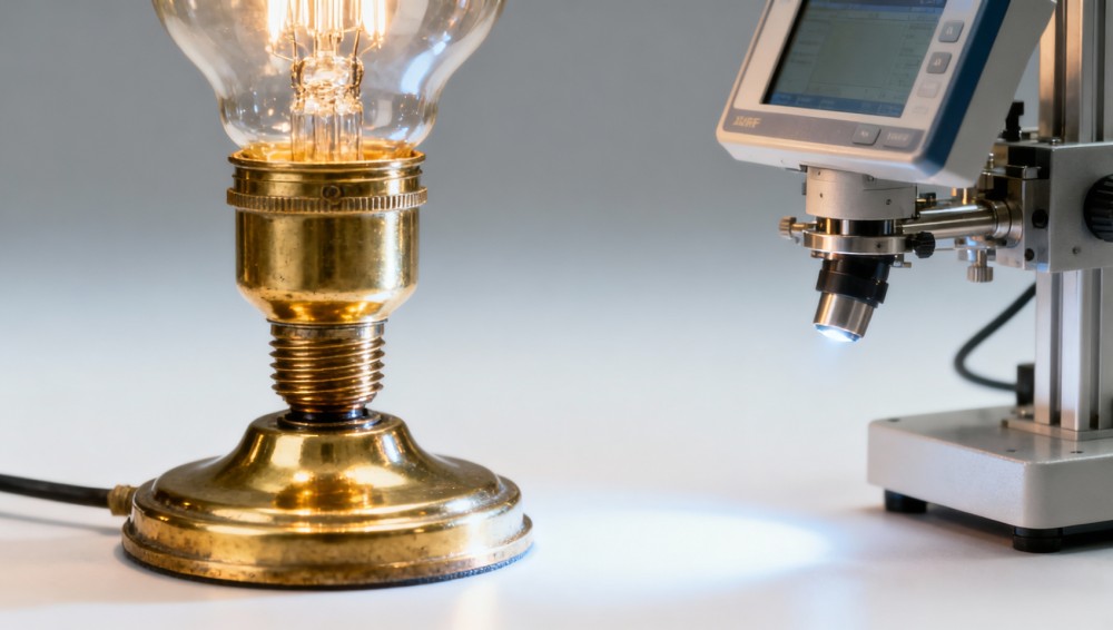 Wholesale vintage lamp sockets: Why brass plating thickness changes resale value