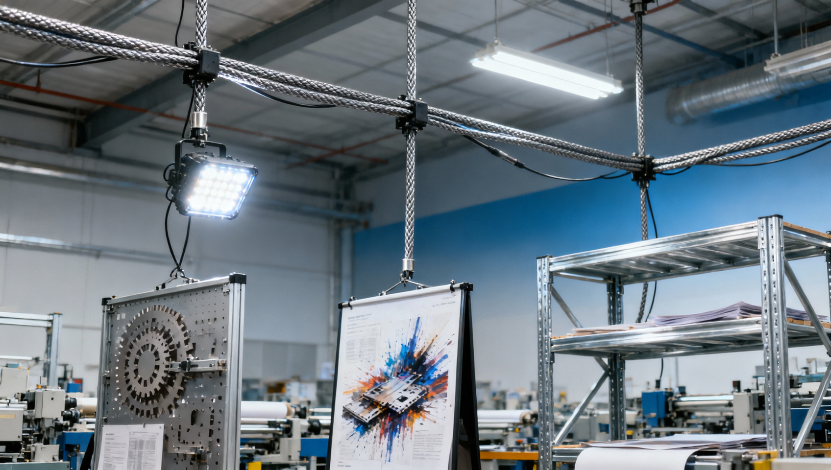 Lighting suspension cables for high-ceiling retail: Why tensile strength specs can mislead