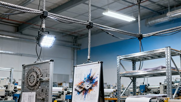 Lighting suspension cables for high-ceiling retail: Why tensile strength specs can mislead