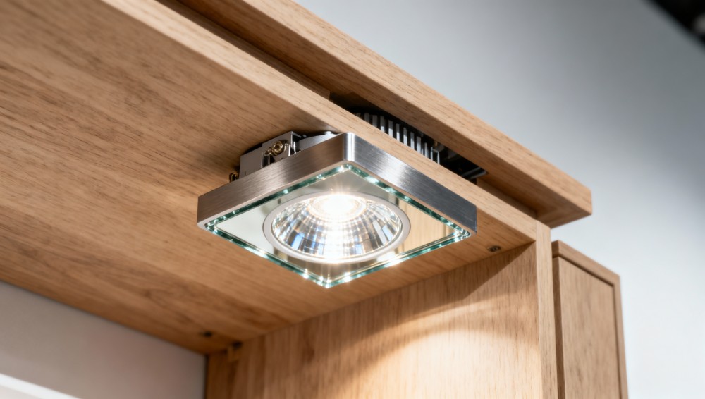 Commercial LED fixtures rated IP65 — but tested at 25°C, not 45°C