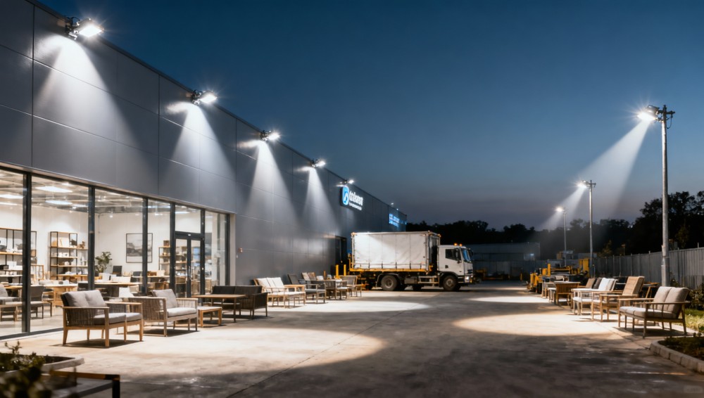 Outdoor flood lights: what affects real nighttime coverage? Outdoor flood lights: what affects real nighttime coverage?
