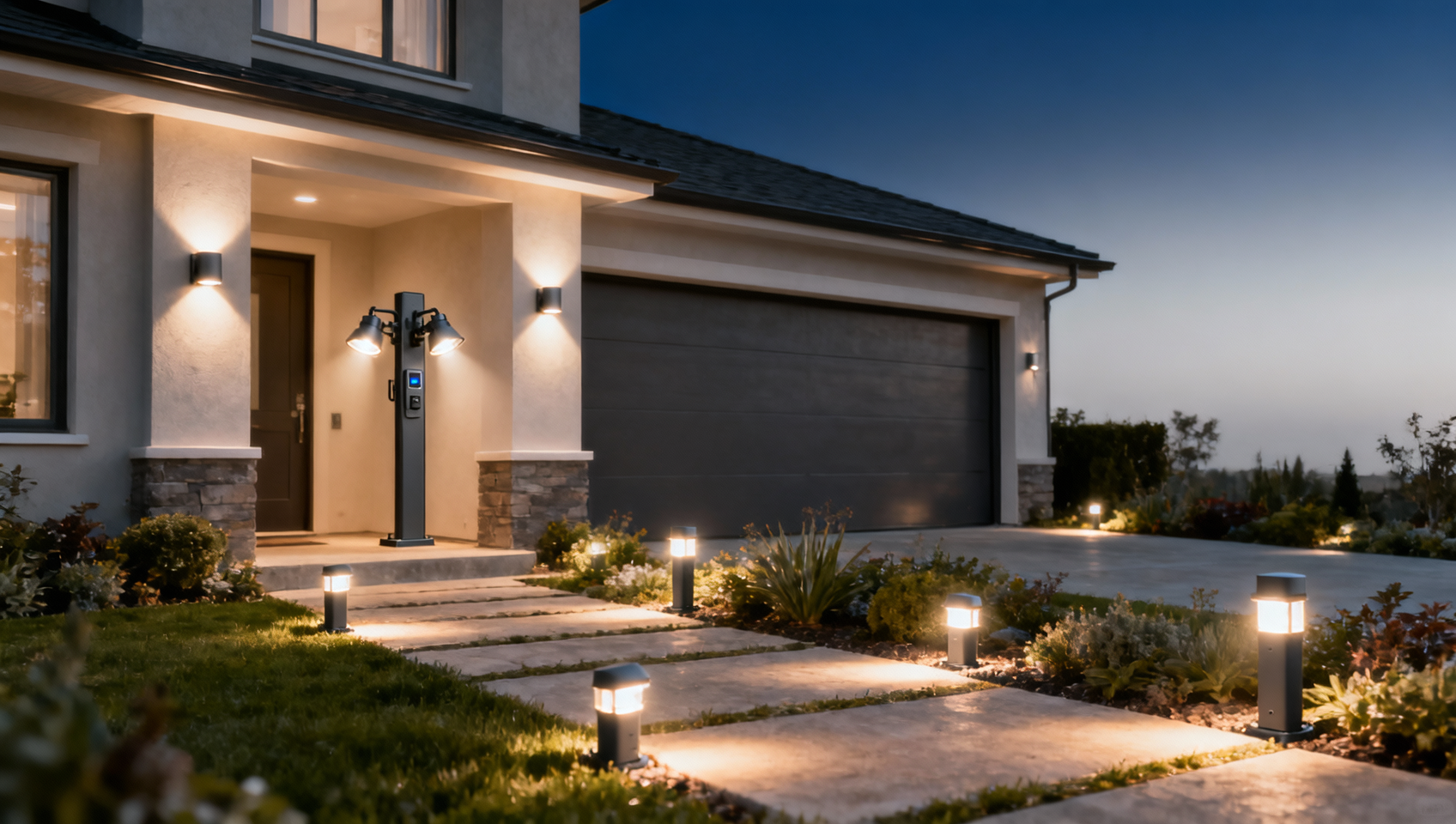 Where Outdoor Lighting Motion Sensor Works Best Around Homes
