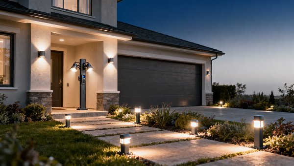 Where Outdoor Lighting Motion Sensor Works Best Around Homes