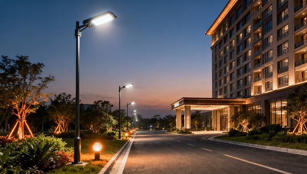 Outdoor Lighting LED vs Halogen for Large Exterior Spaces