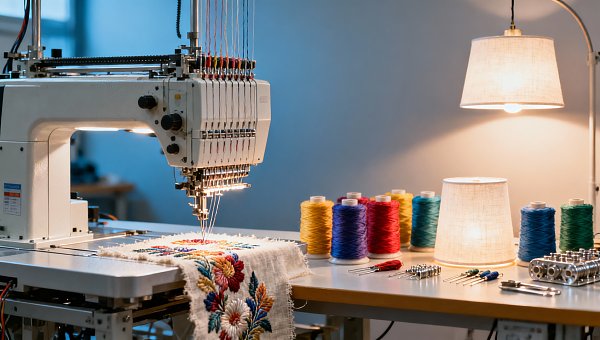 Multi-Needle Embroidery Machines: What Affects Production Cost