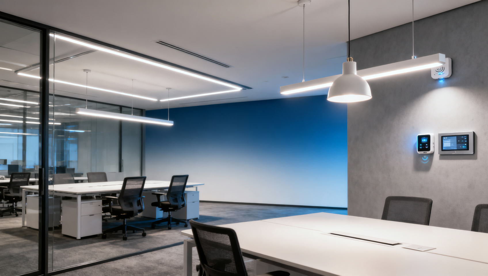 How smart lighting for office improves comfort and control