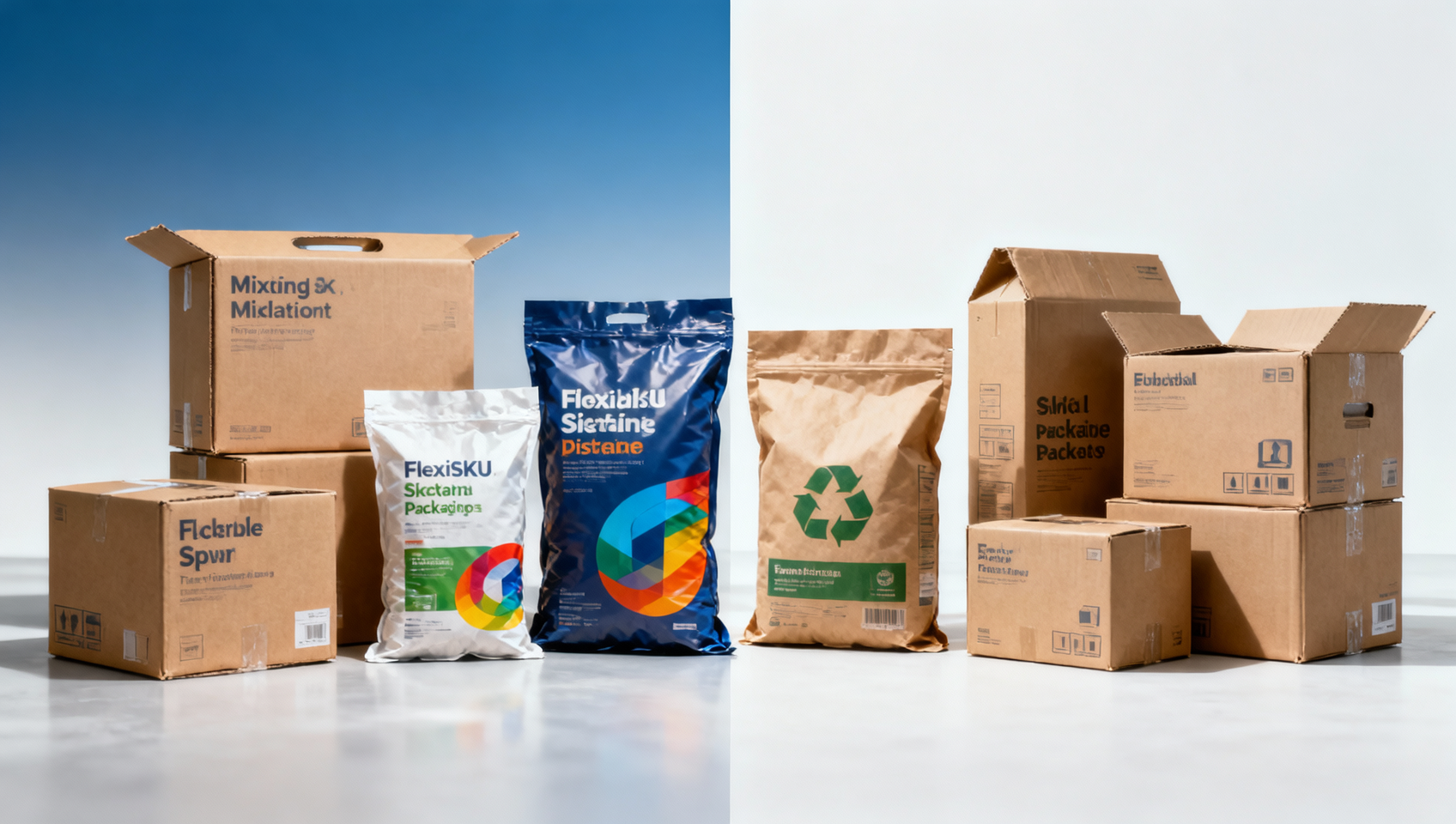 Packaging solutions for distributors with mixed product lines