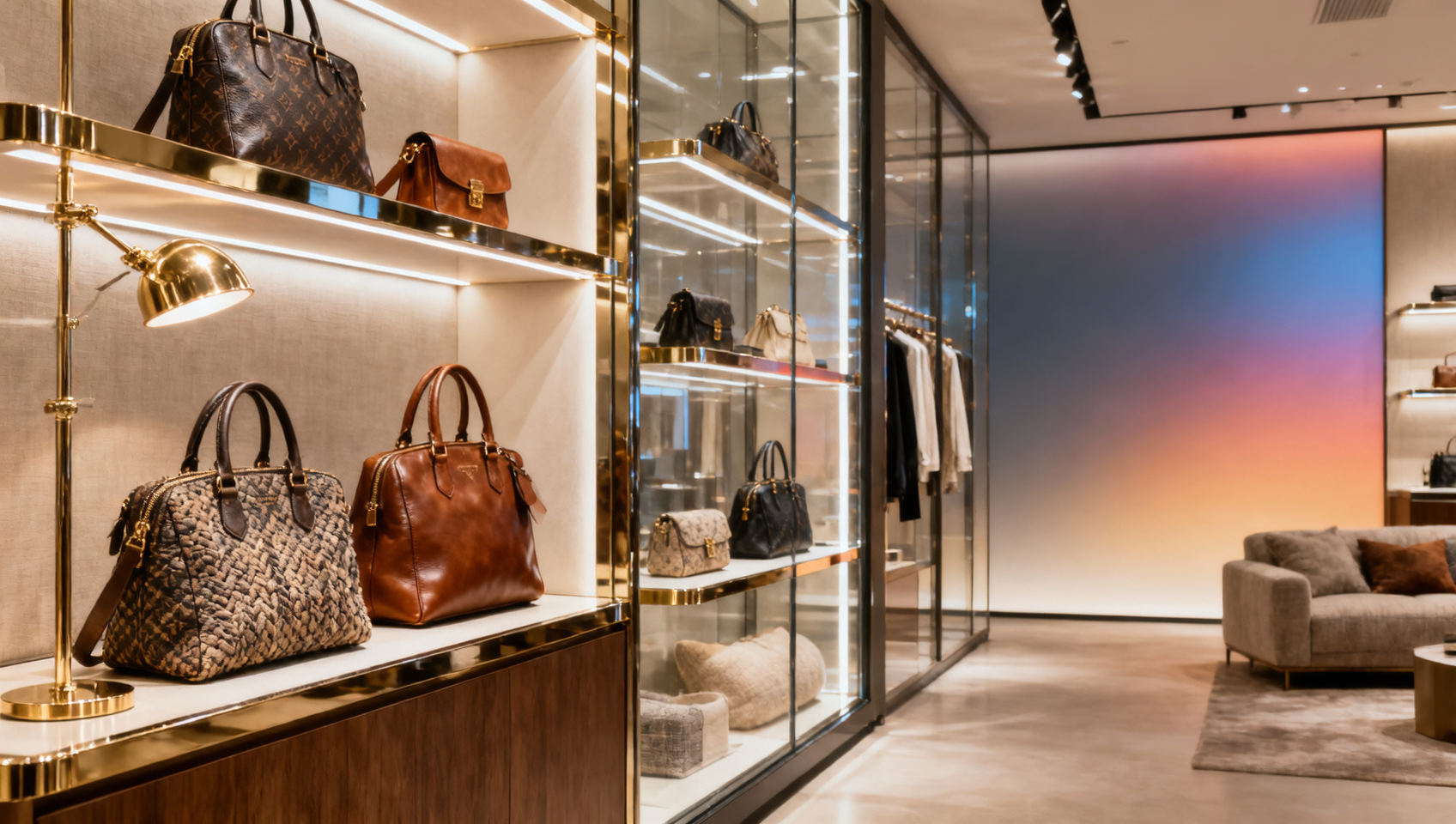 Where custom lighting adds value in branded retail spaces