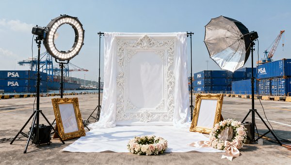 Singapore Port Imposes USD 620/TEU Fee on Wedding Photo Props to Middle East