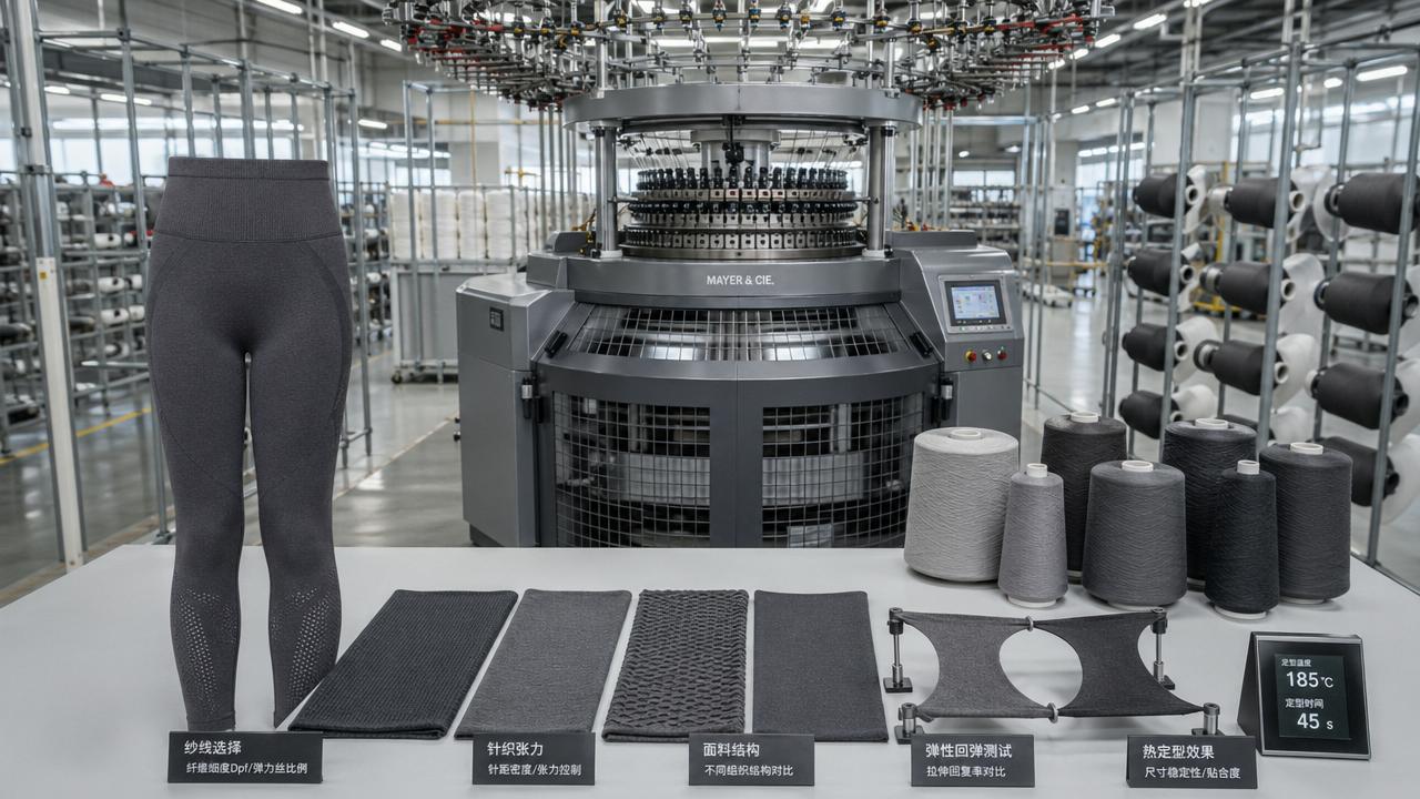 Seamless Leggings Manufacturing: Key Process Points That Affect Fit and Stretch