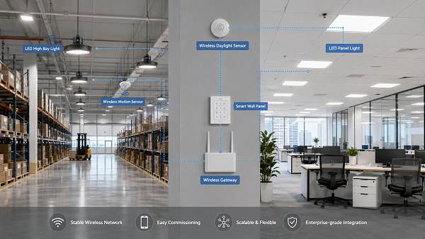 Smart Lighting Wireless Systems: What Matters Most in Real Installations