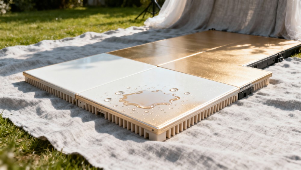 EN 14904:2026 Enforces Dual Certification for Wedding Photo Stage Floors in EU EN 14904:2026 Enforces Dual Certification for Wedding Photo Stage Floors in EU