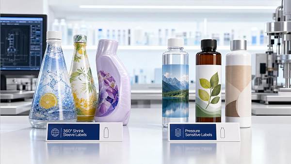 Shrink Sleeve Labels vs Pressure Labels: Which Fits Curved Containers Better