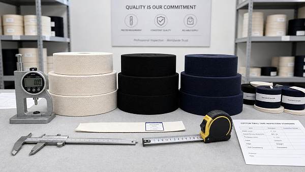 Wholesale Cotton Twill Tape: How to Check Consistency Before Ordering
