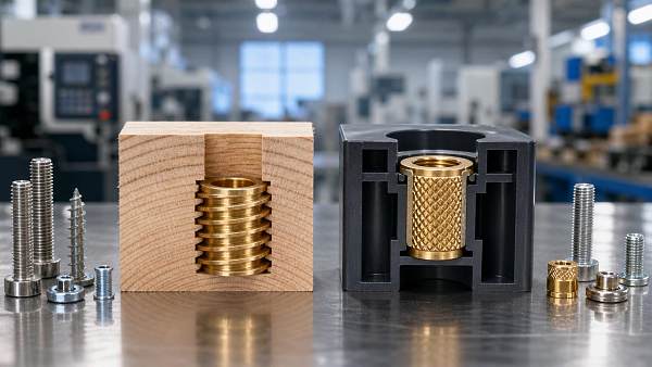 Brass Threaded Inserts for Wood and Plastic: Which Type Holds Better