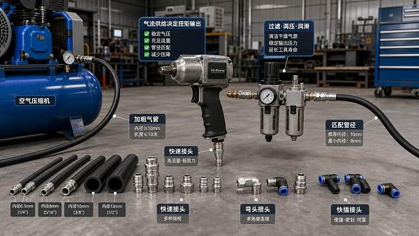 Pneumatic Impact Wrench: Air Demand Mistakes That Hurt Performance