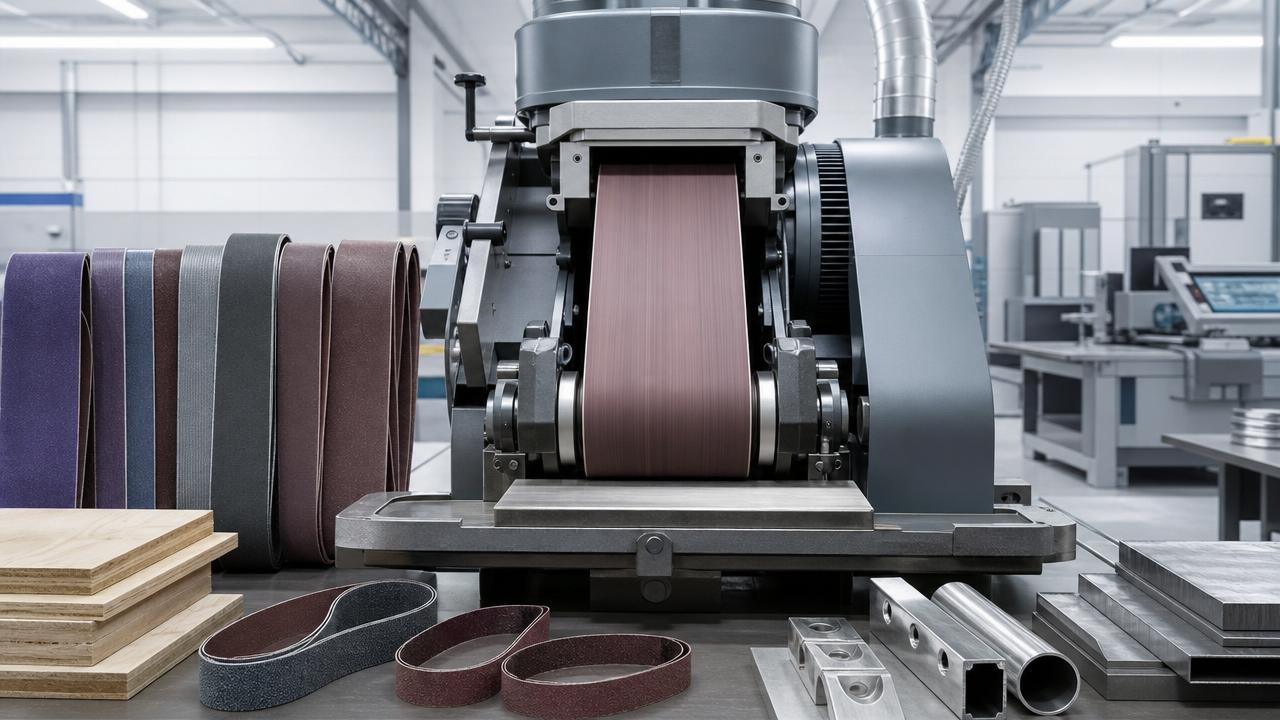 How to Pick Abrasive Sanding Belts for Faster Material Removal and Less Waste