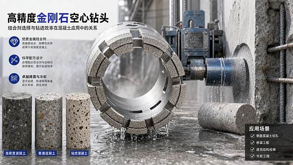 Diamond Core Drill Bits: Choosing the Right Bond for Concrete Applications