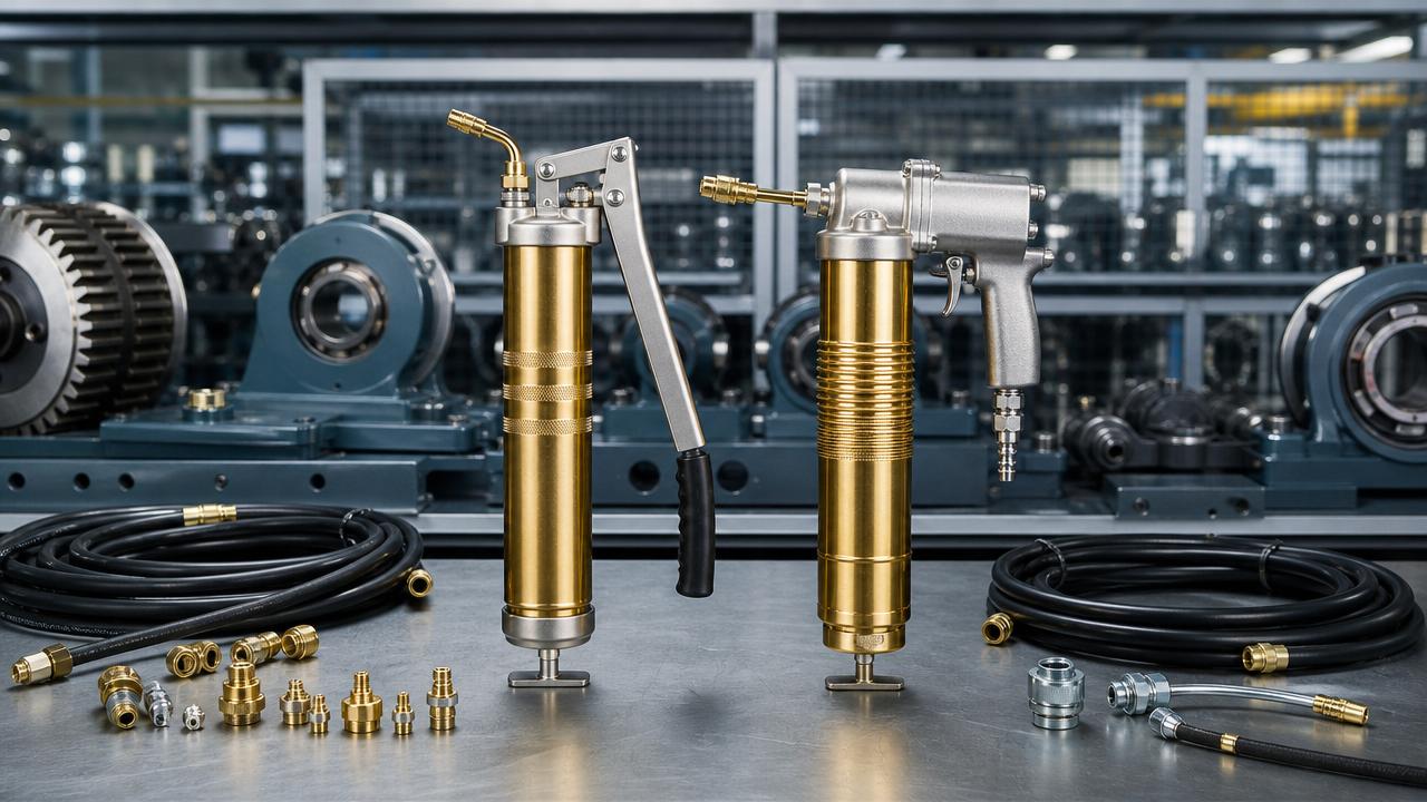 Wholesale Grease Guns: Manual or Pneumatic for High-Volume Maintenance?