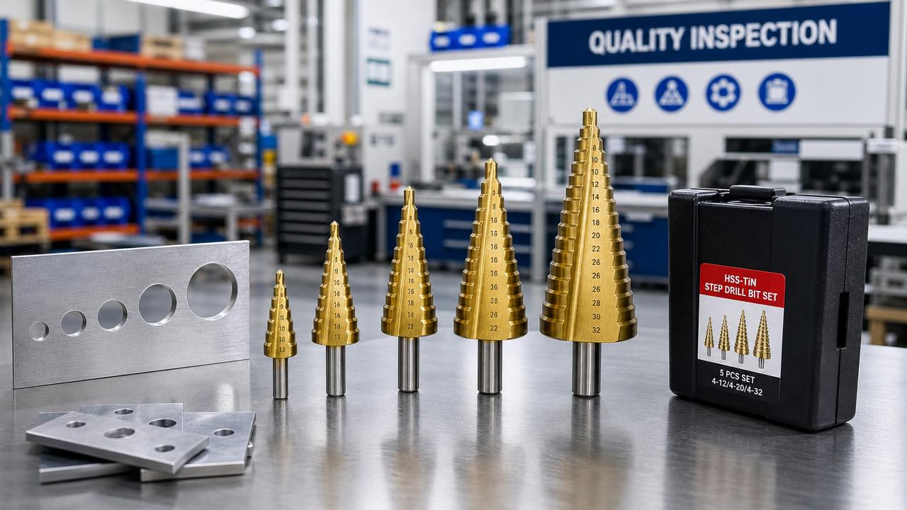 Wholesale Step Drill Bits: How to Spot Quality Before You Buy in Bulk