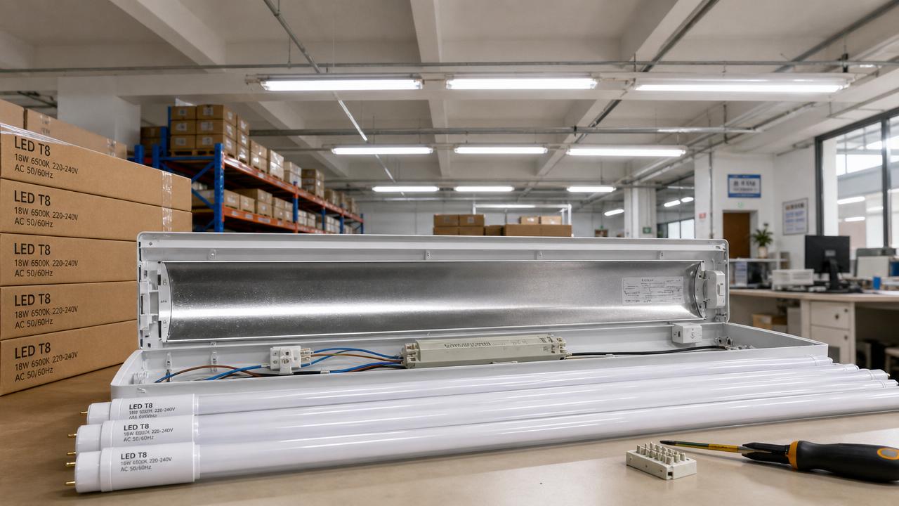 Wholesale LED Tube Lights: T8 Replacement Tips for Old Fixtures