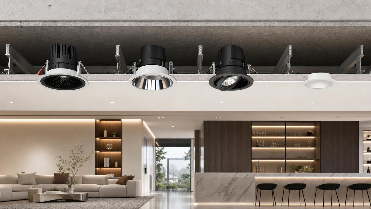 Wholesale Recessed Lighting Fixtures: Trim Types and Ceiling Fit