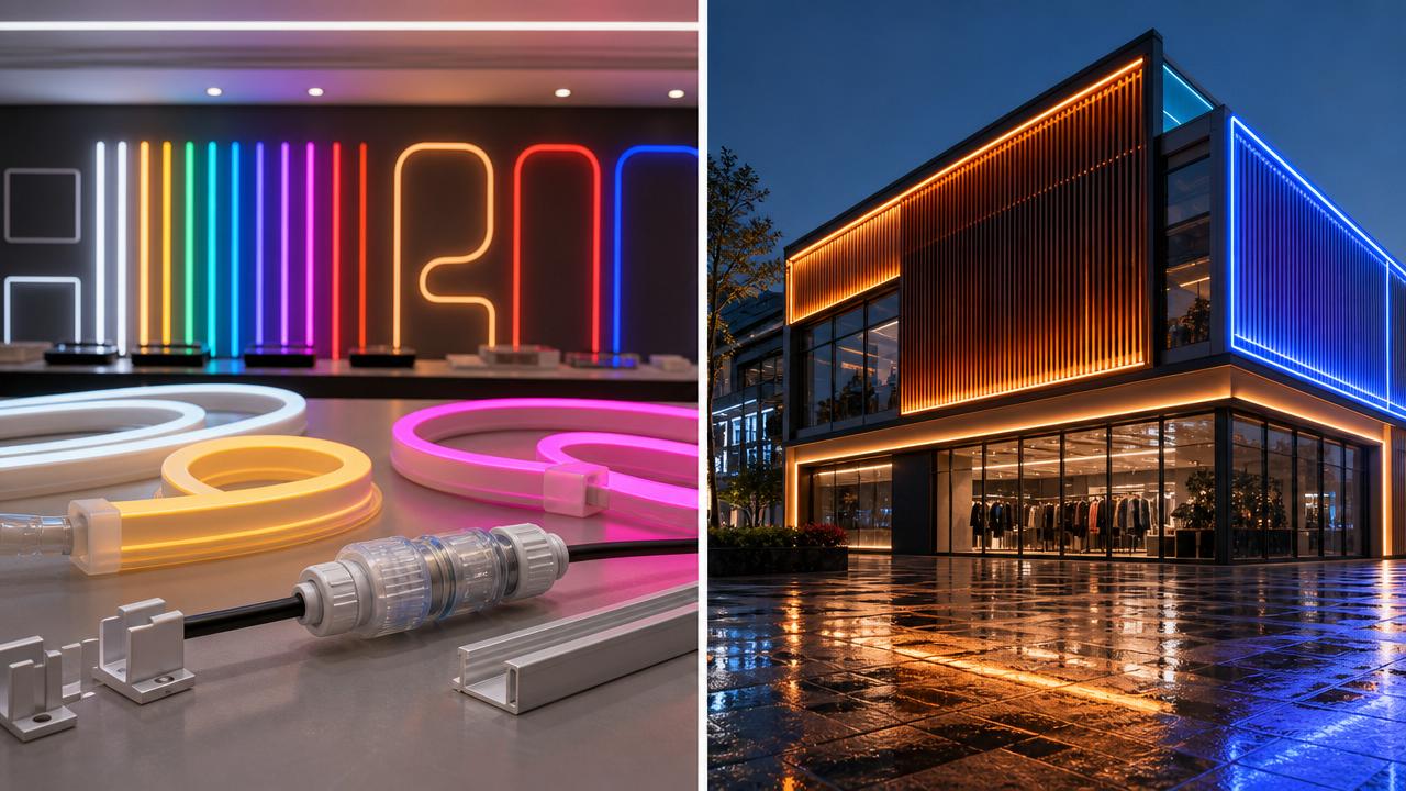Neon Rope Lights Wholesale: Indoor vs Outdoor Grade Differences