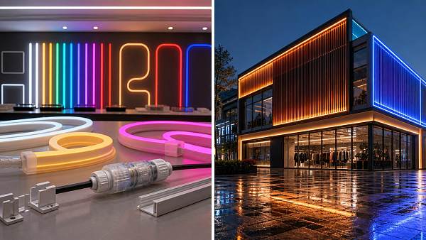Neon Rope Lights Wholesale: Indoor vs Outdoor Grade Differences