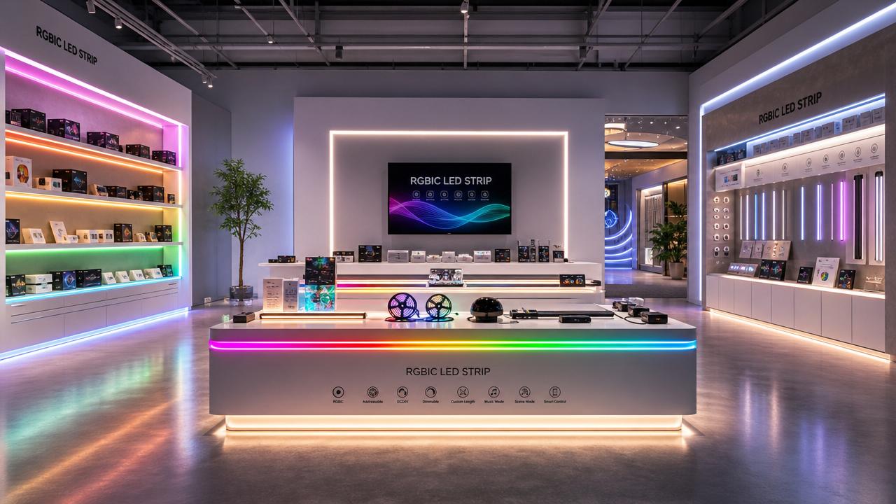 RGBIC LED Strip Lights: When Segment Control Is Worth the Cost
