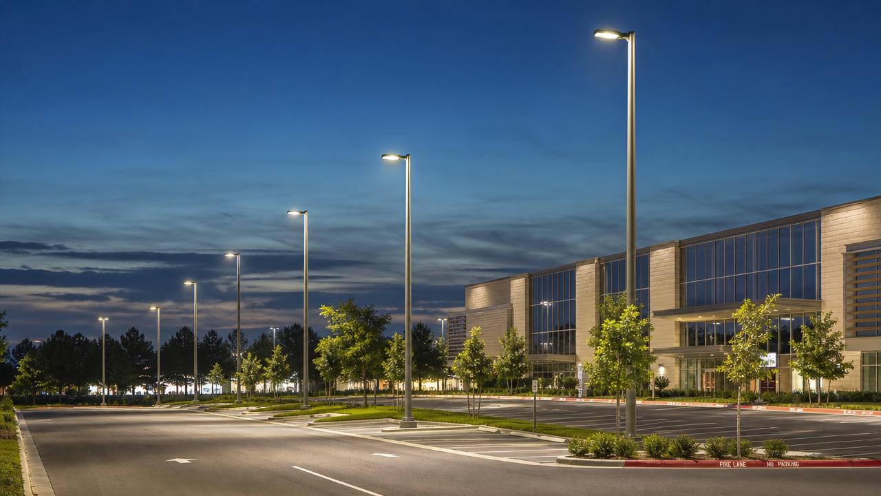 LED Shoebox Lights: Pole Height and Spacing Made Simple