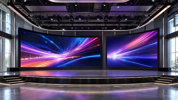 Curved LED Video Wall vs Flat: Which Fits Large Venues Better?