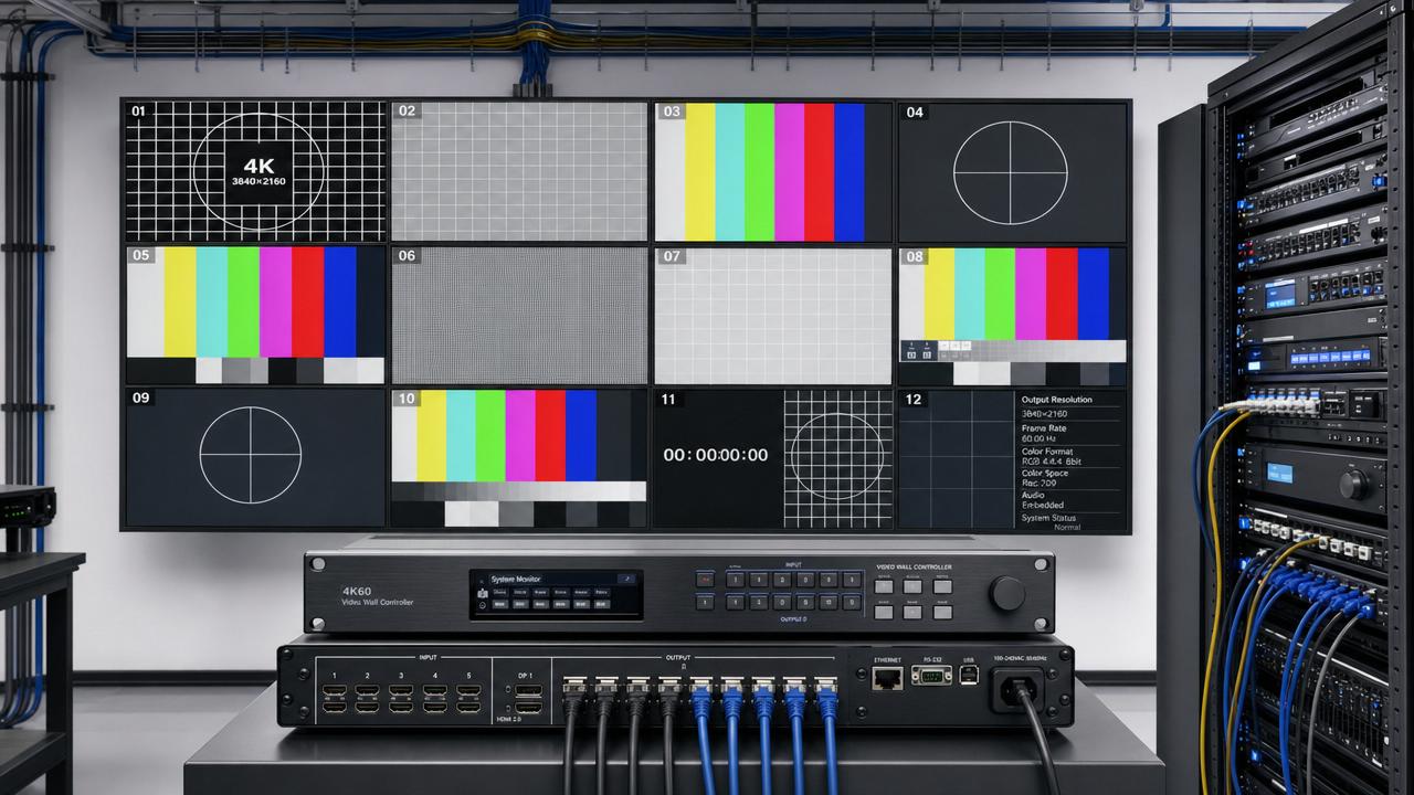 LCD Video Wall Controller Setup Mistakes That Cause Sync Issues