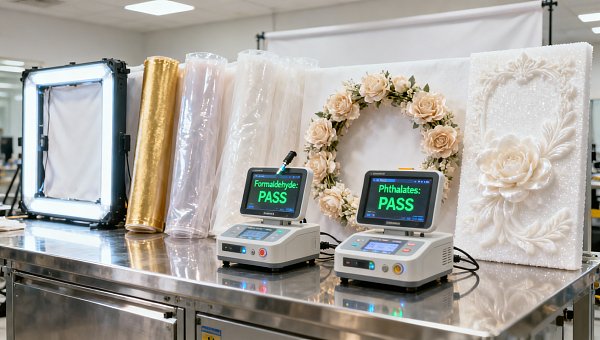 Ningbo Customs Launches Dual Fast-Check for Formaldehyde & Phthalates in Wedding Photo Props
