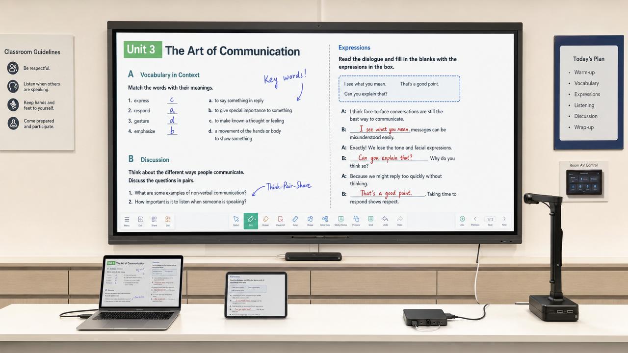 Smart Classroom Board Features That Matter in Real Teaching Use