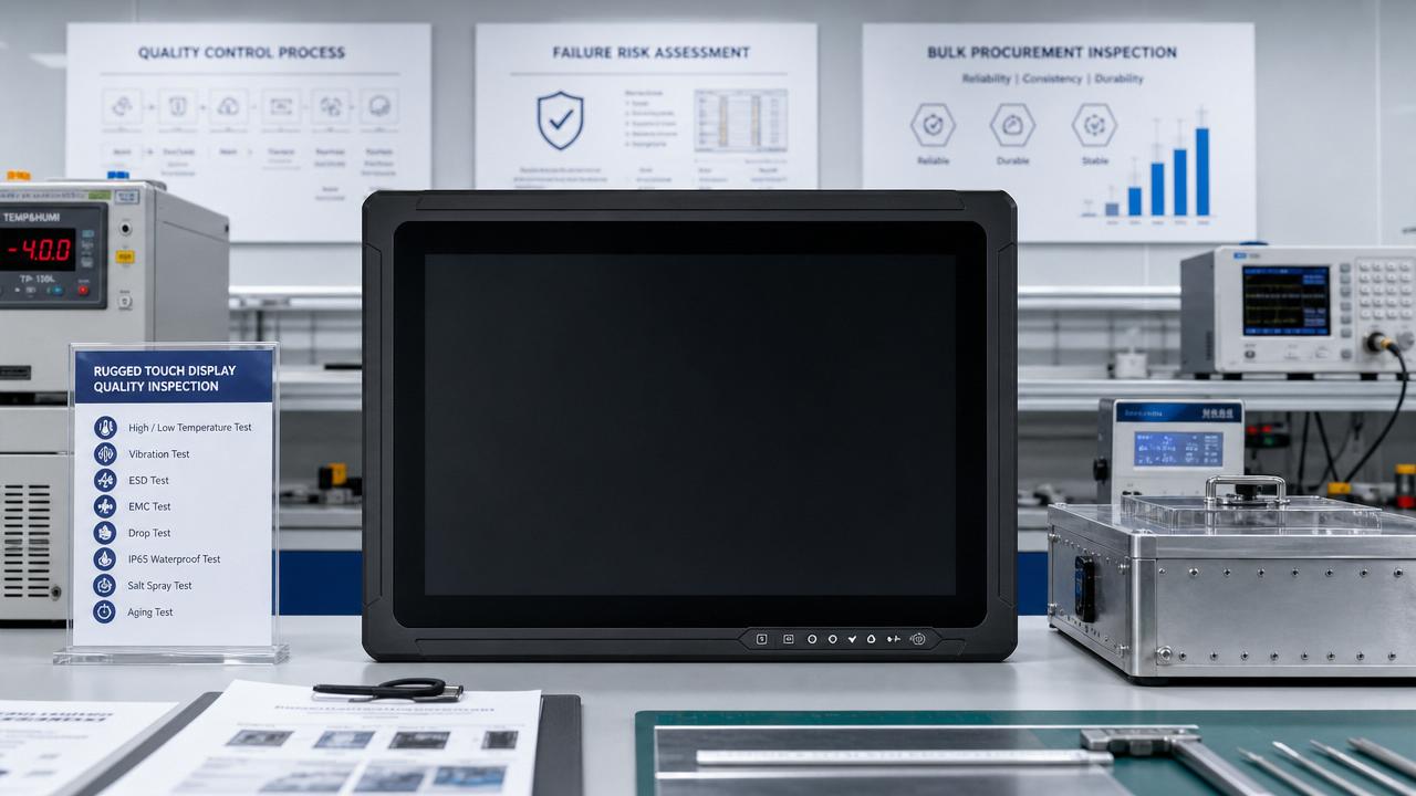 Wholesale Touch Screen Monitor: How to Judge Durability and Failure Risk