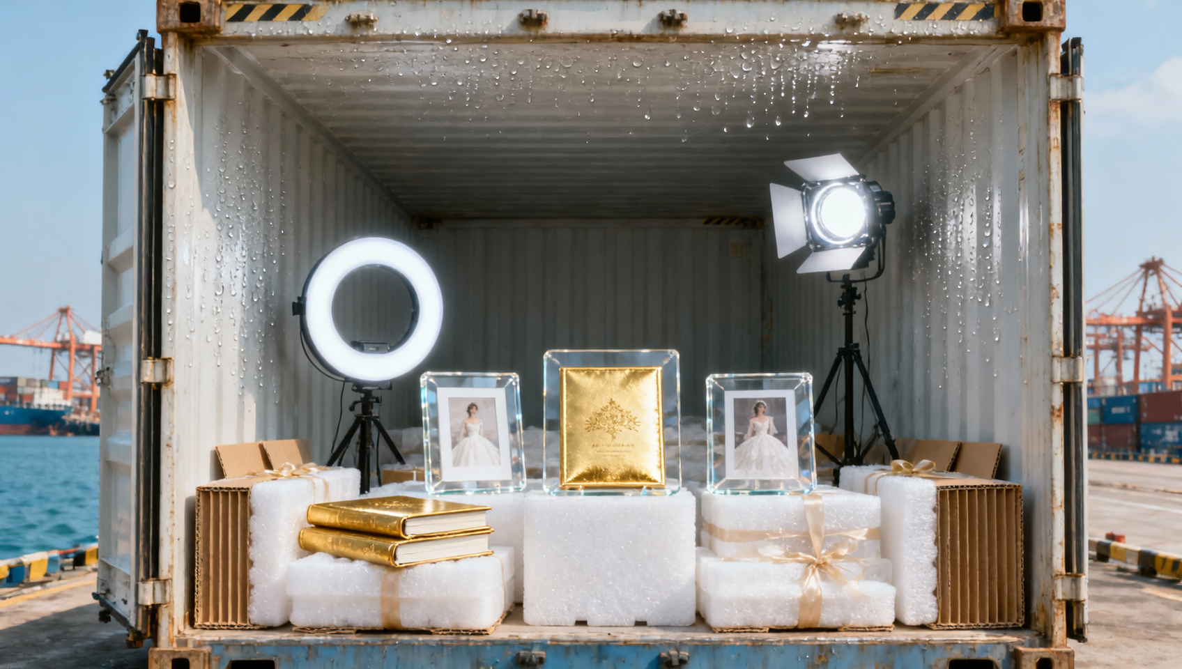 THE Alliance Launches Ningbo–LA Cold-Chain Route for Wedding Props