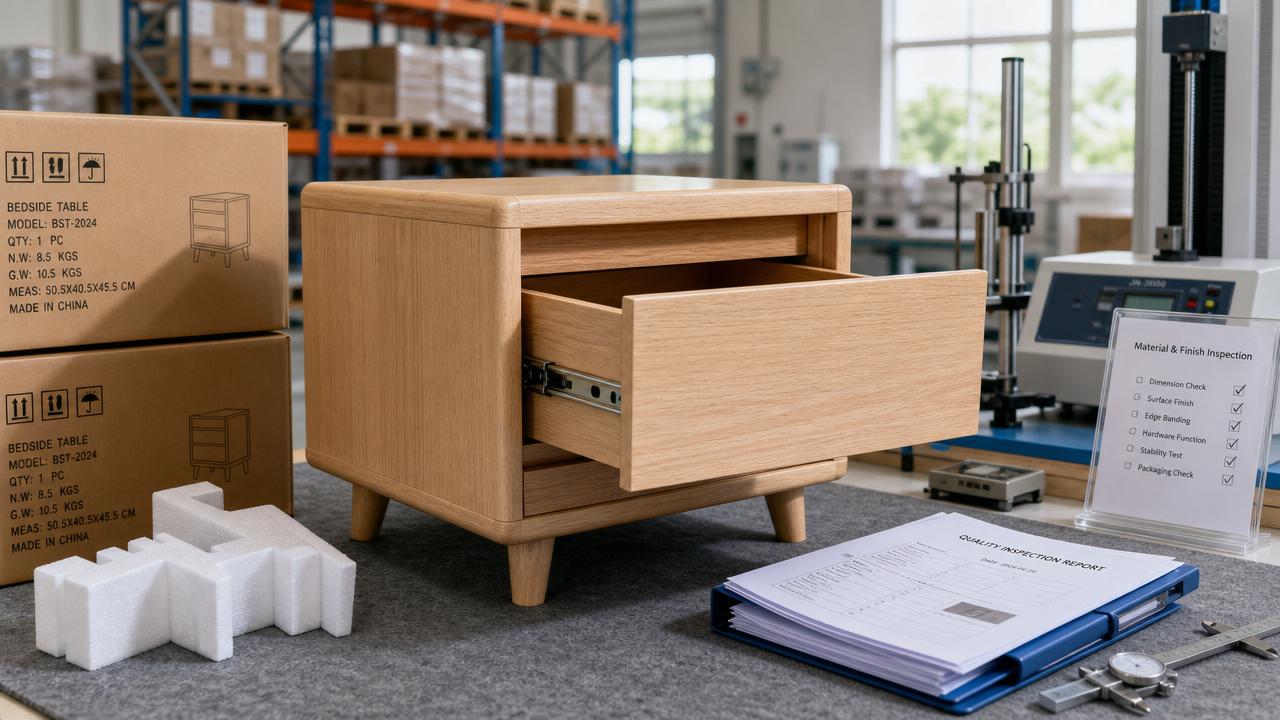What to Check Before Ordering Wholesale Bedside Nightstands in Bulk