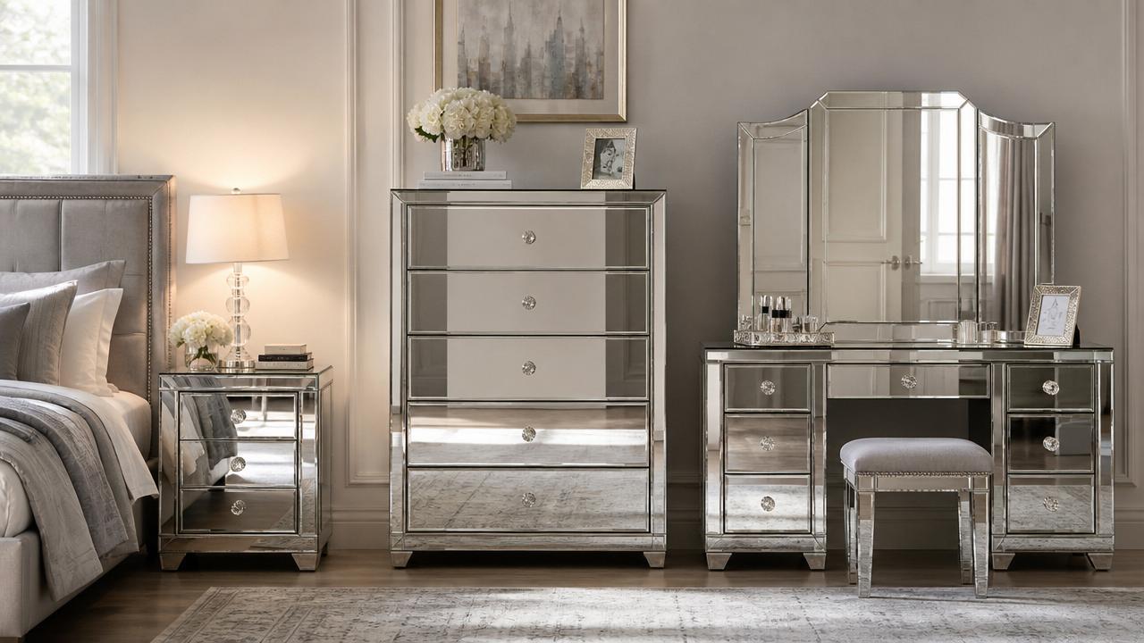 Mirrored Bedroom Furniture: Style Appeal vs Maintenance Burden
