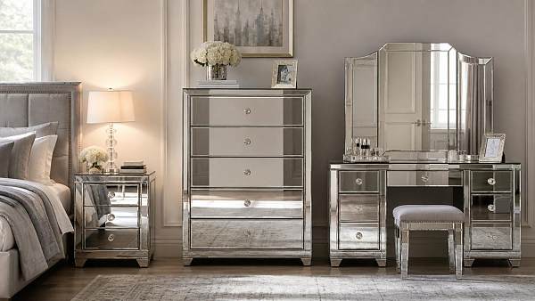 Mirrored Bedroom Furniture: Style Appeal vs Maintenance Burden