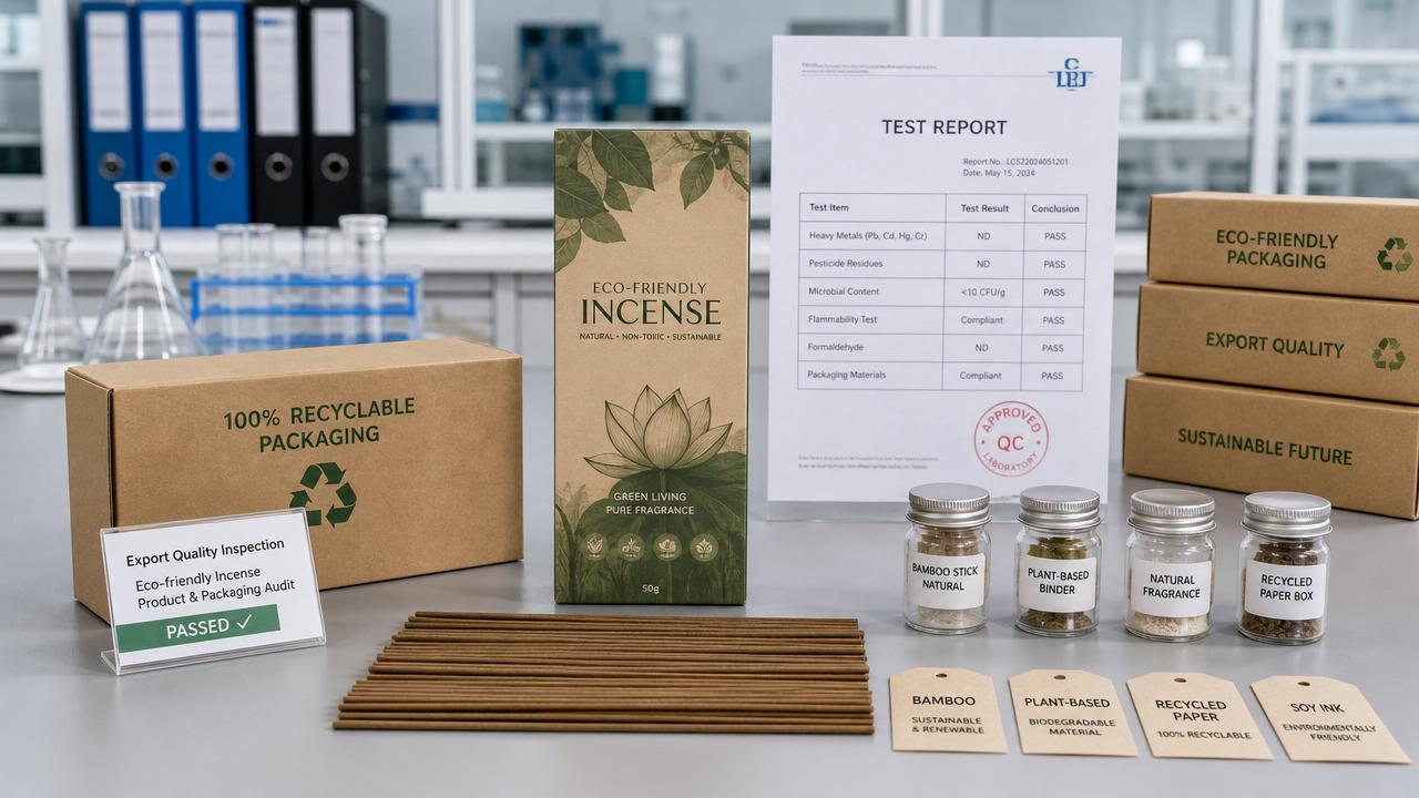 Wholesale Incense Sticks Eco-Friendly: Compliance Points for Export Markets