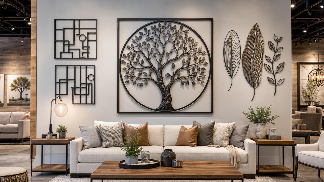 Metal Wall Decor Wholesale USA: 2026 Style Trends and Margin Potential