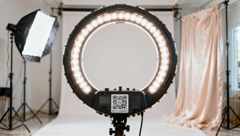 Vietnam Mandates QR Code on LED Ring Lights for Wedding Photography