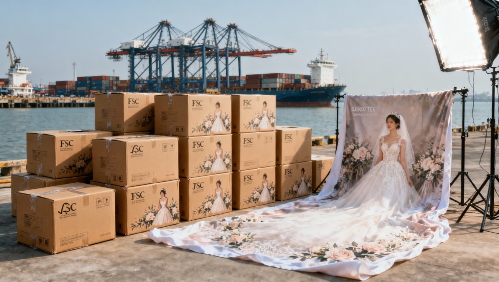 Ningbo Port Launches Green Fast-Check Channel for Wedding Photo Props