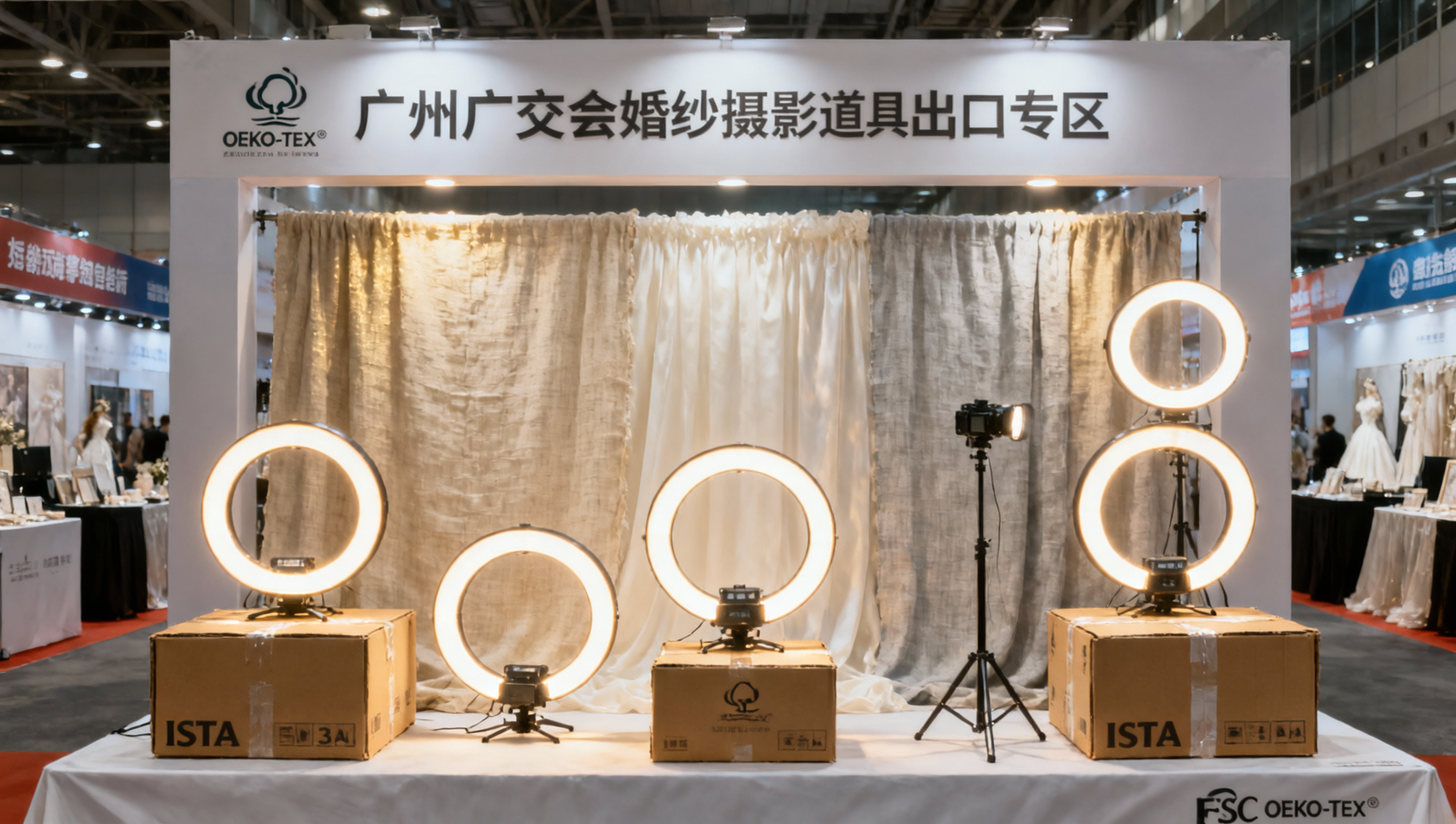 Canton Fair Phase II 2026 Launches First Wedding Photography Props Export Zone