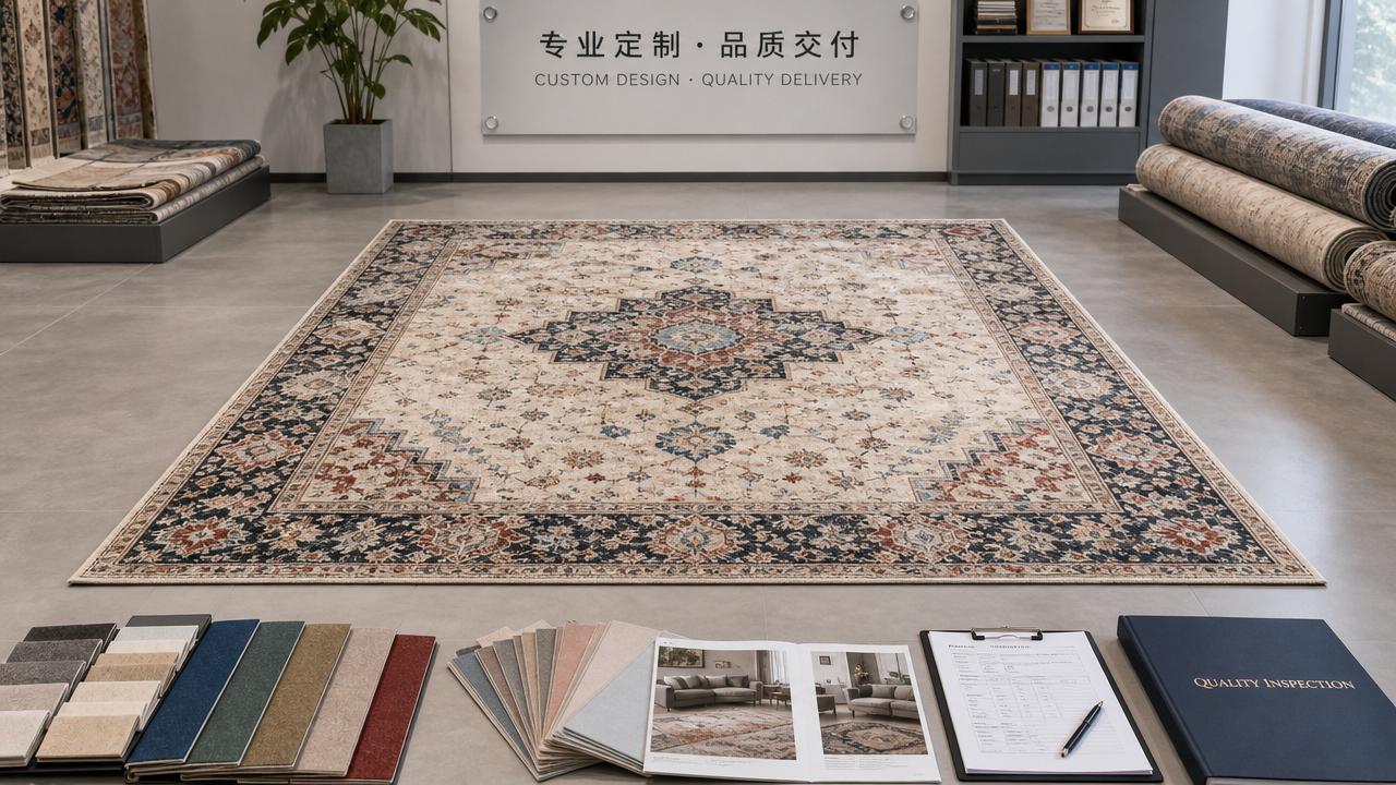 Custom Printed Area Rugs Manufacturer: What to Check Before Ordering