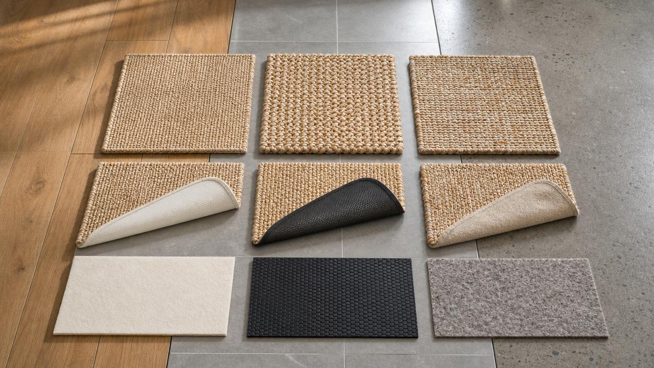 Wholesale Sisal Rugs Non-Slip: Material and Backing Options Compared