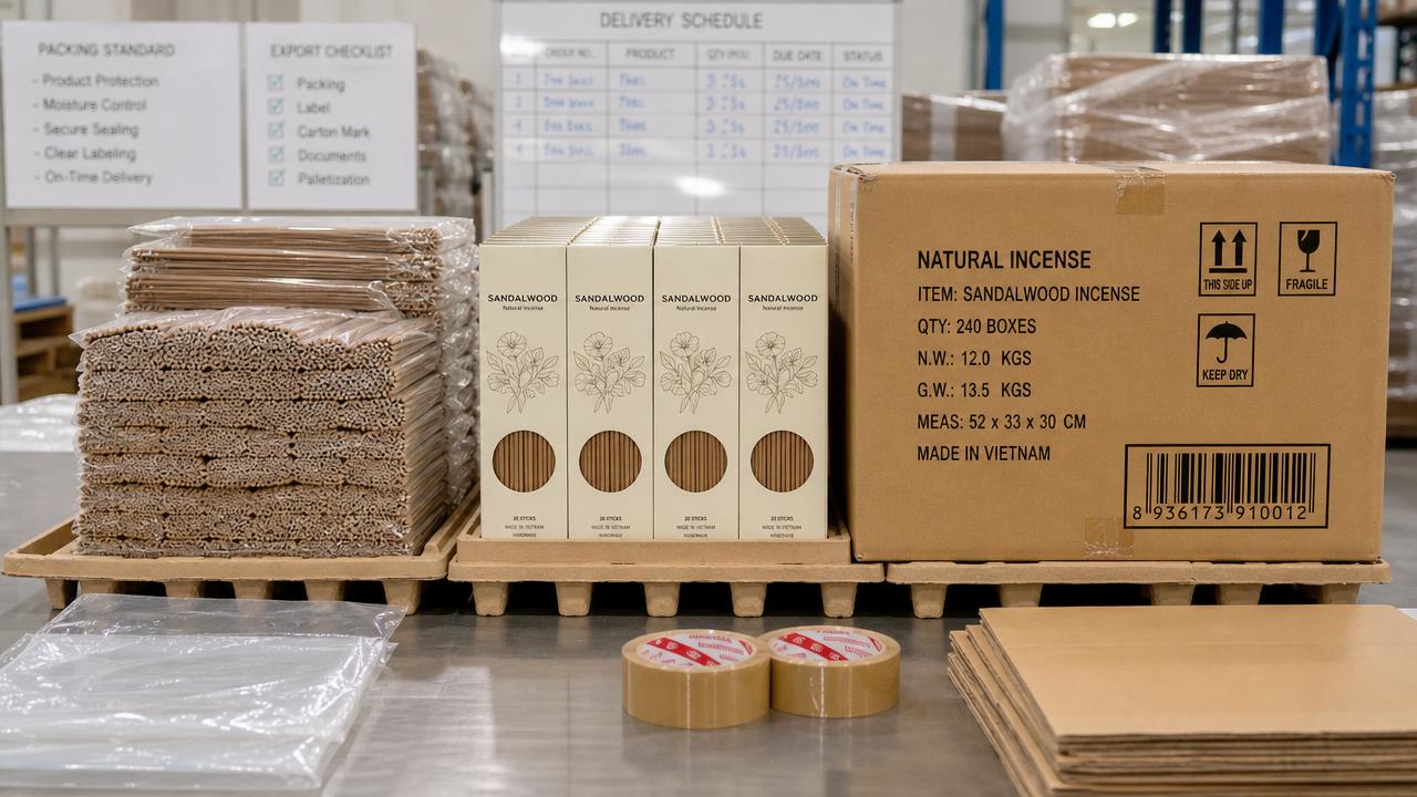 Wholesale Incense Sticks Bulk Order: Lead Time and Packaging Pitfalls