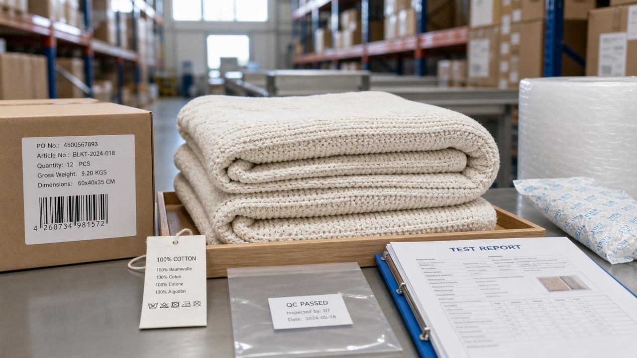 Chunky Knit Blanket Wholesale Europe: Key Compliance and Shipping Factors